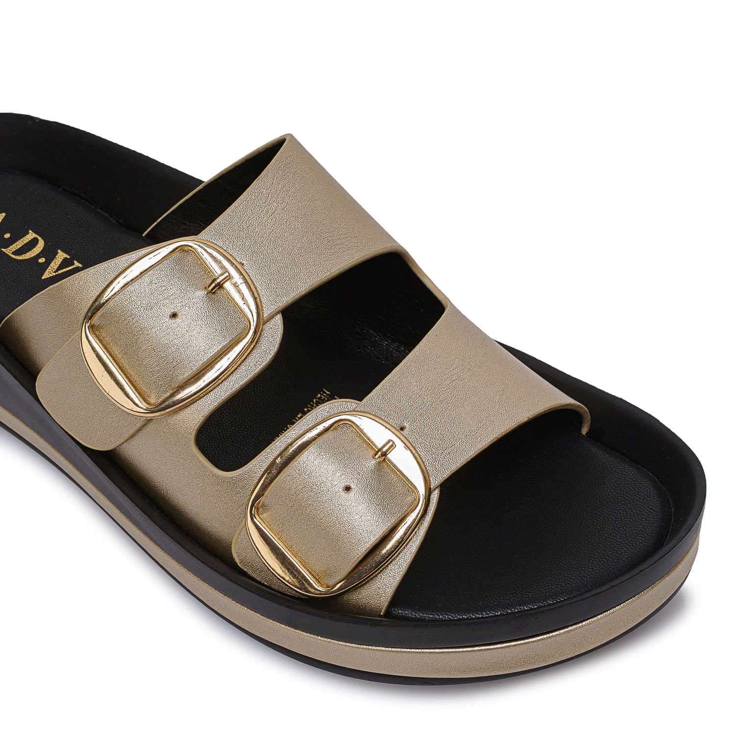 Sandalia Strap Casual ANA-2623 Dorado ADV - Imagen 3