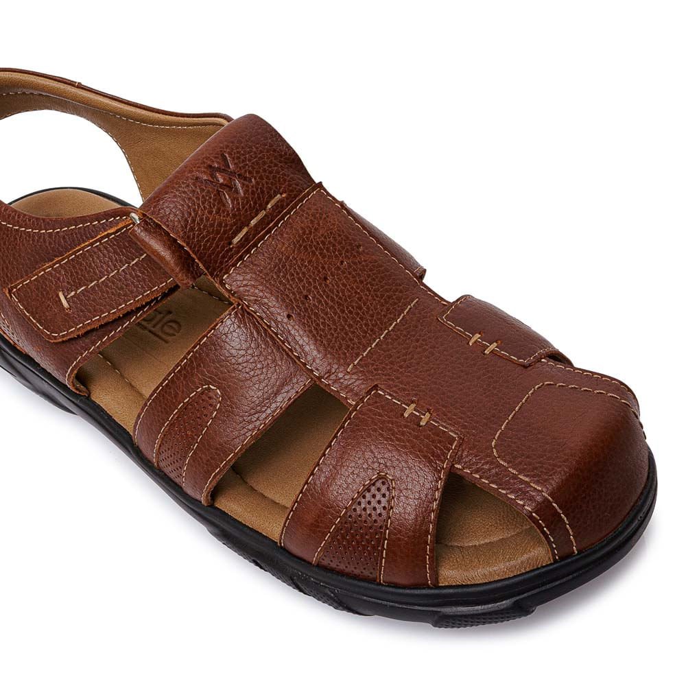 Sandalia Franciscana Casual ANGELO-2605 Toffe Viale Homme - Imagen 2