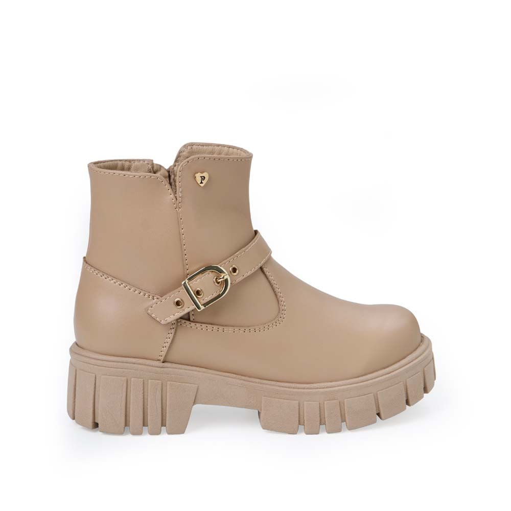 Botín Casual LIA-2526 Beige Piazza Kids - Imagen 5