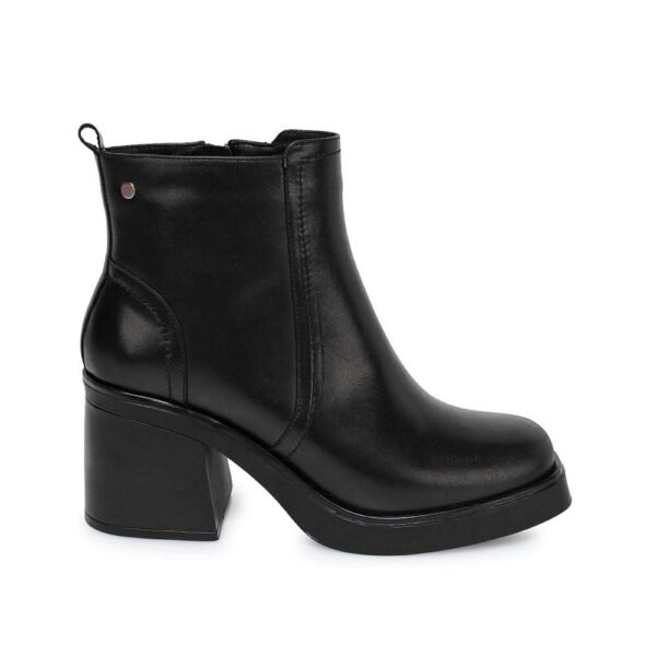 Botín Casual FER-2542 Negro Viale Cuero