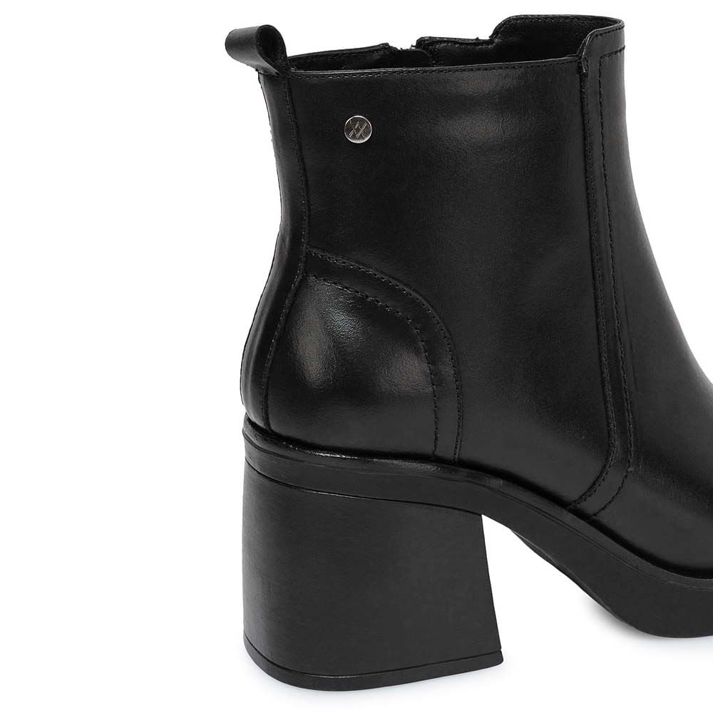 Botín Casual FER-2542 Negro Viale Cuero - Imagen 10