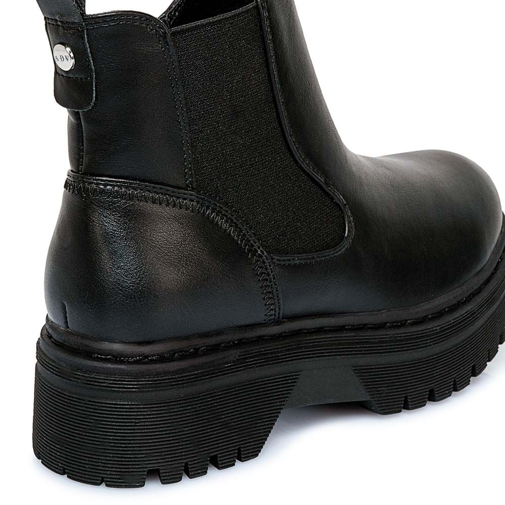 Botín Chelsea Casual DAVI-2529 Negro ADV - Imagen 2