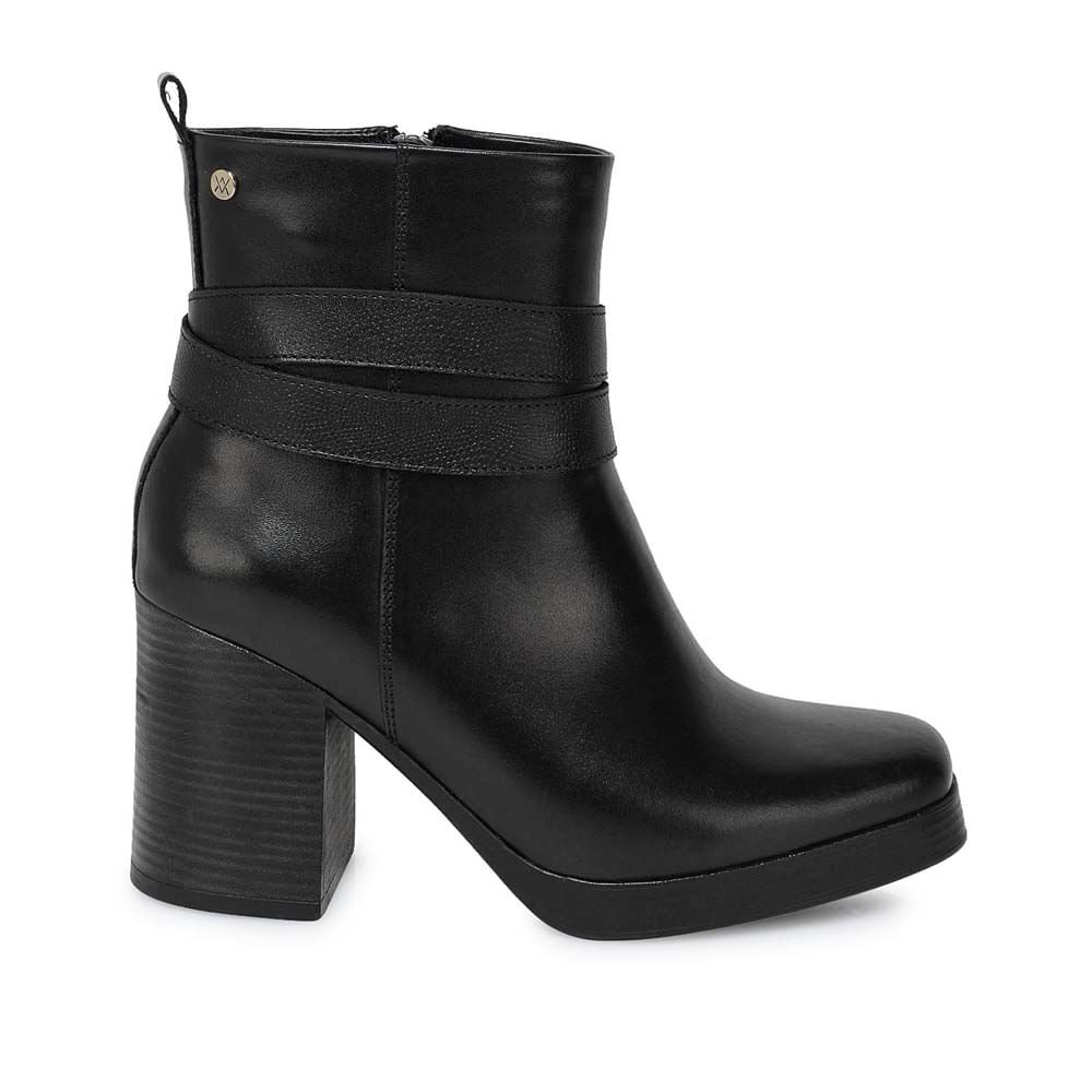 Botín Chelsea Casual FER-2541 Negro Viale Cuero - Imagen 9