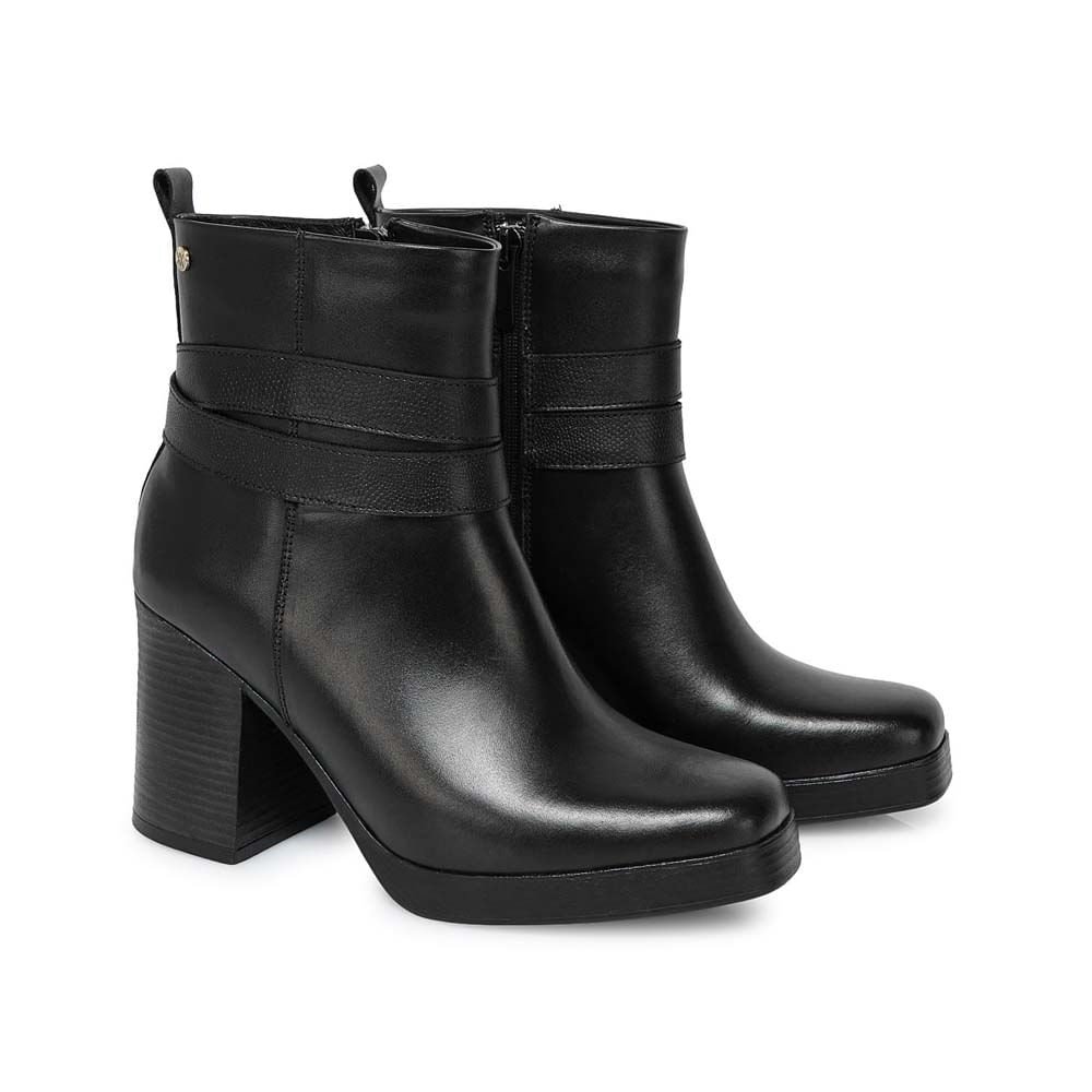 Botín Chelsea Casual FER-2541 Negro Viale Cuero - Imagen 12
