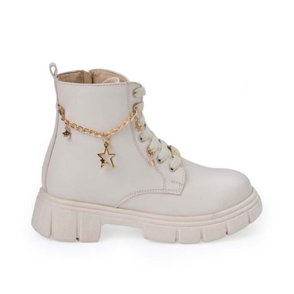 Botín Derby Casual LIA-2535 Hueso Piazza Kids