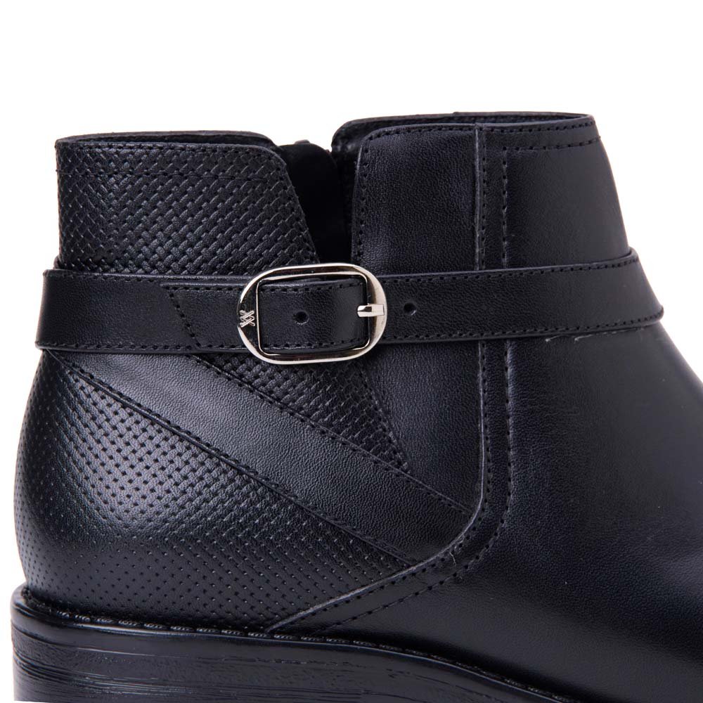 Botín Jodhpur Casual SOFI-2544 Negro Viale Cuero - Imagen 6