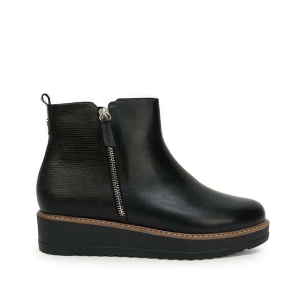 Botin Jodhpur Casual LINDA-2625 Negro Viale Cuero