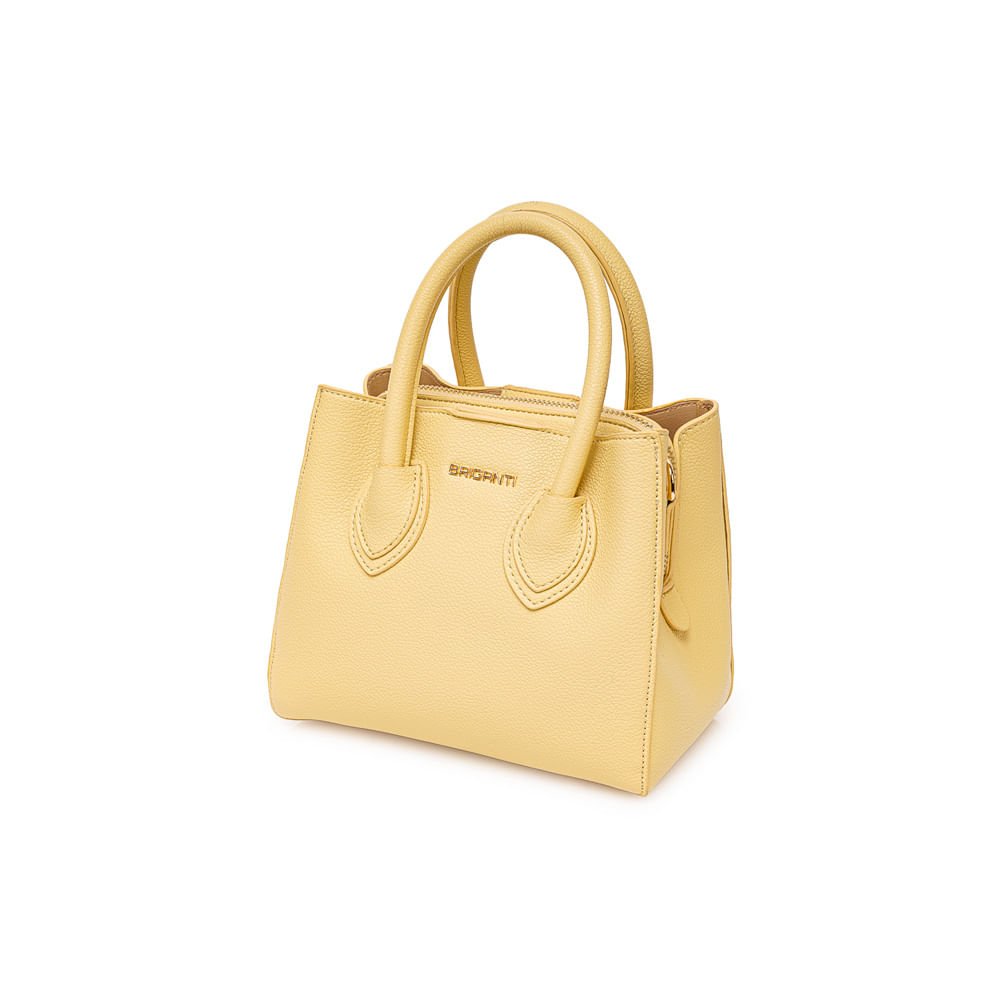 Cartera Briganti Satchel BRI-CM2602 Mantequilla - Imagen 4
