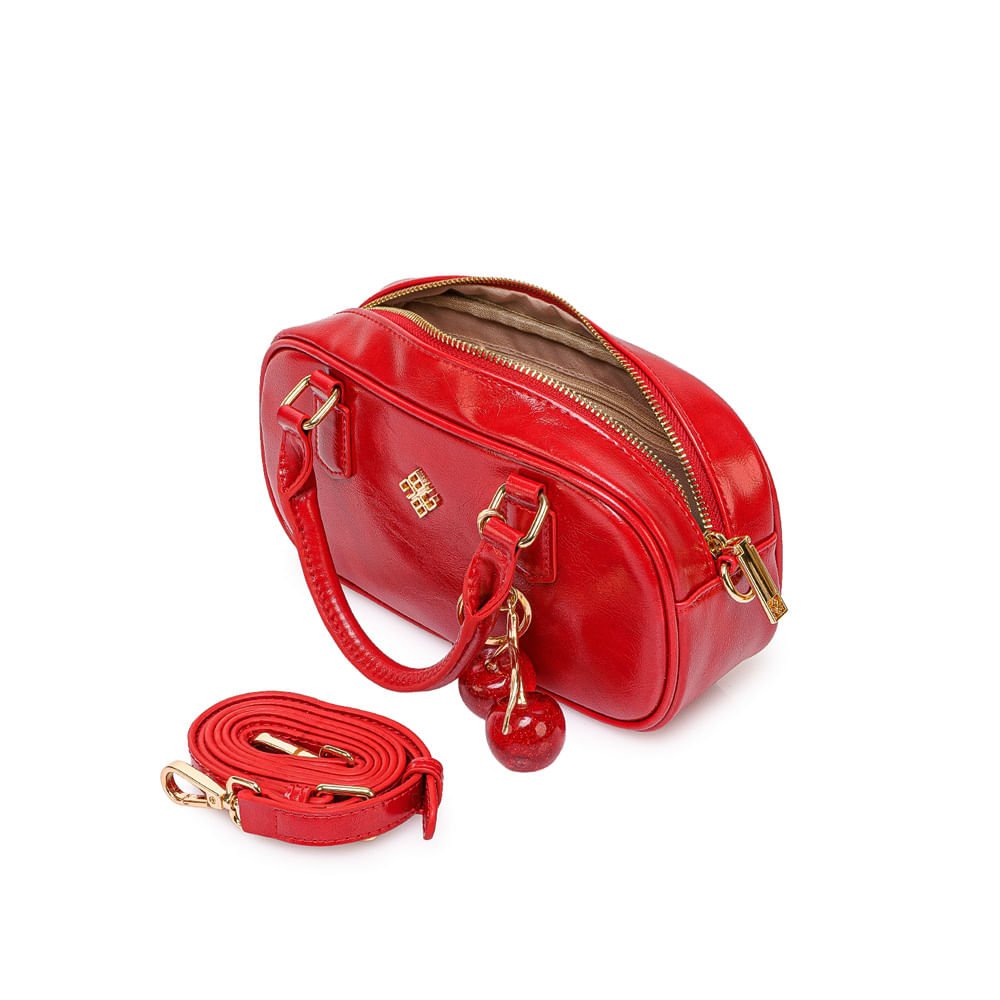 Cartera Briganti Doctor BRI-CM2603 Rojo - Imagen 3