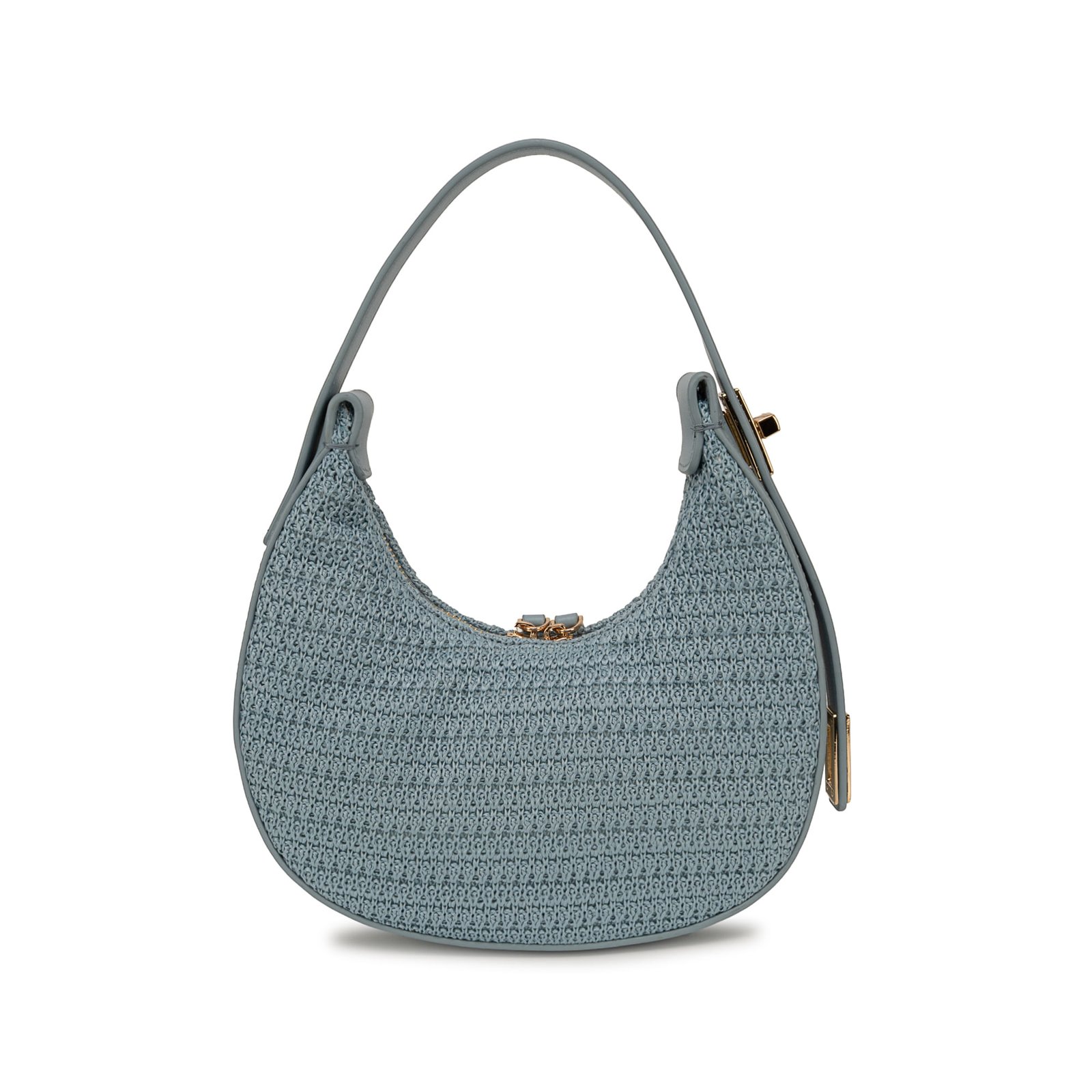 Cartera Briganti Shoulder Bag BRI-CM2613 Celeste - Imagen 2