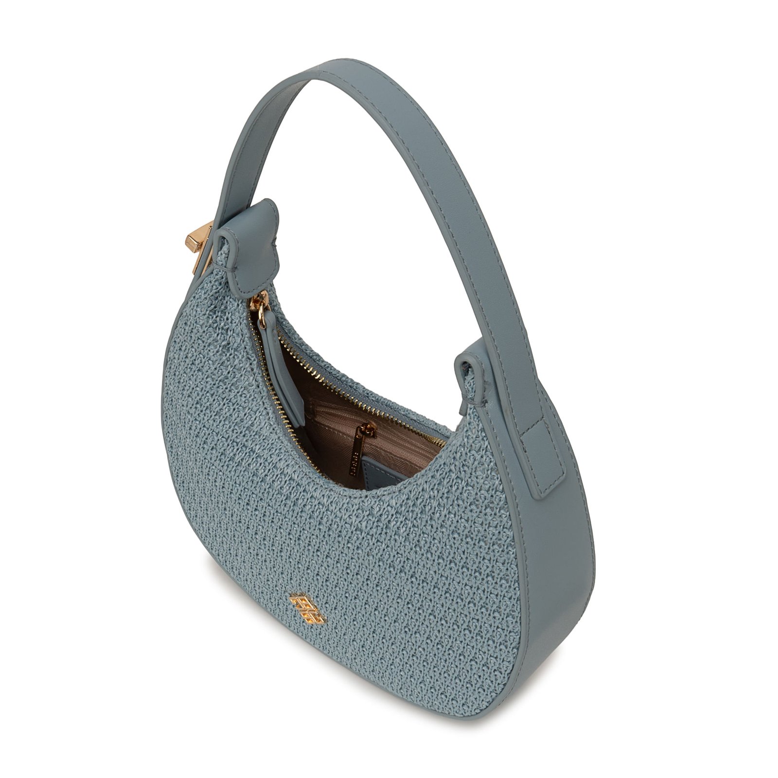 Cartera Briganti Shoulder Bag BRI-CM2613 Celeste - Imagen 3