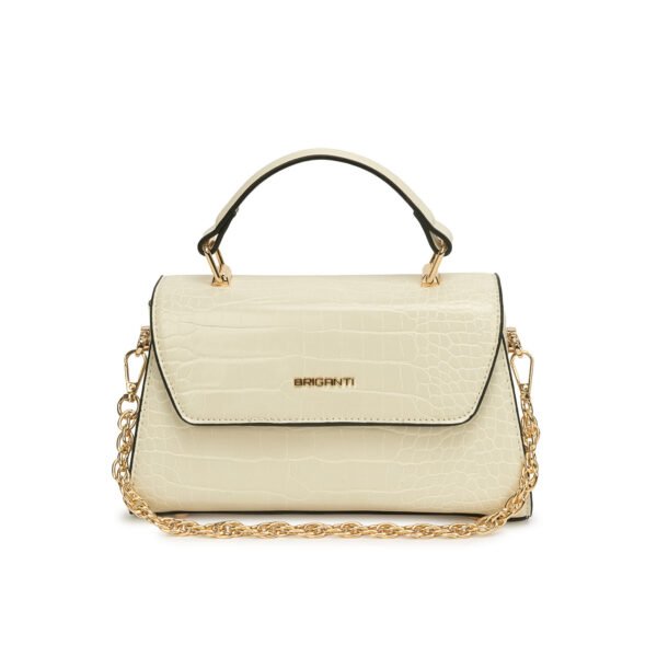 Cartera Briganti Mini Satchel BRI-CM2623 Blan/Off