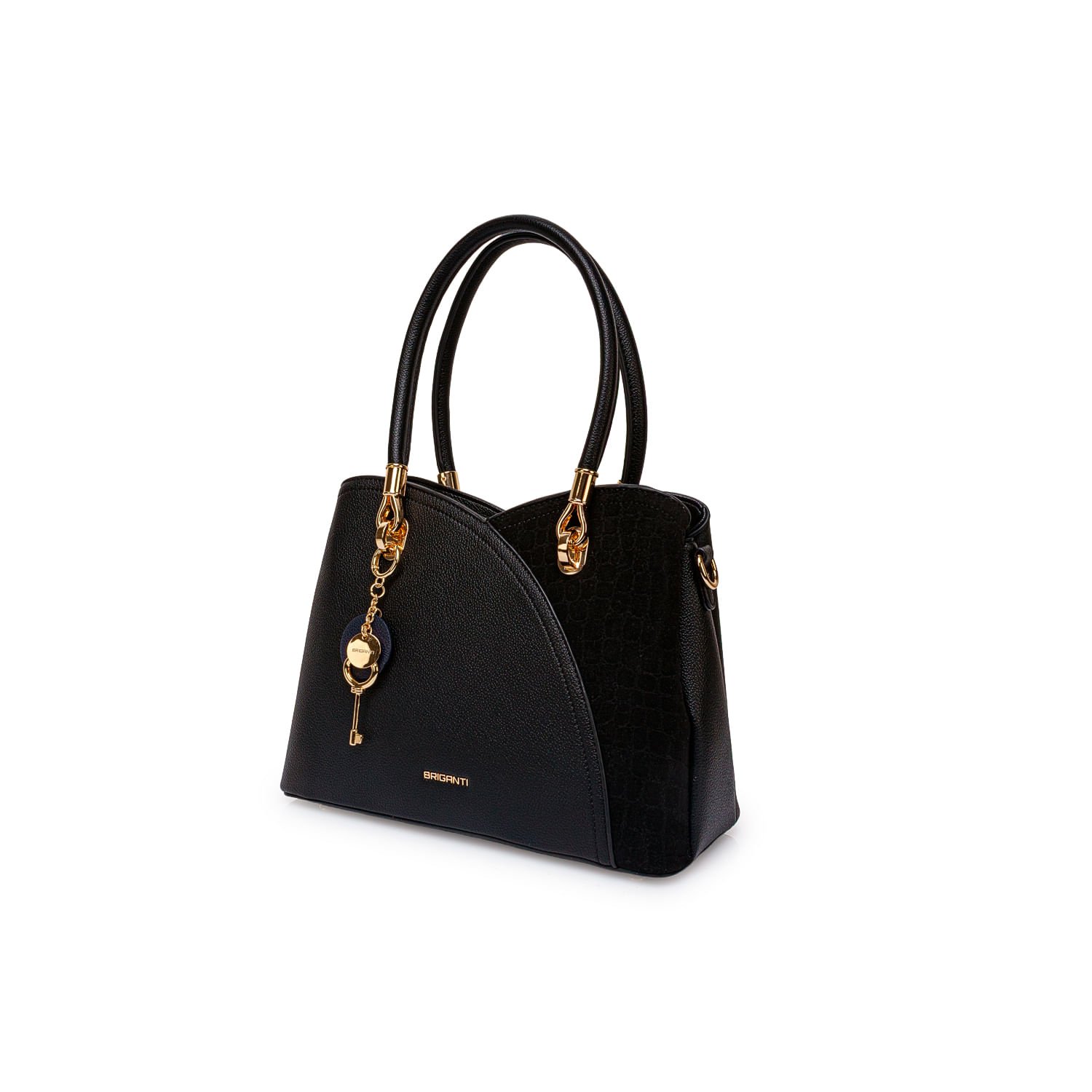 Cartera Briganti Satchel BRI-CS2510 Negro - Imagen 4