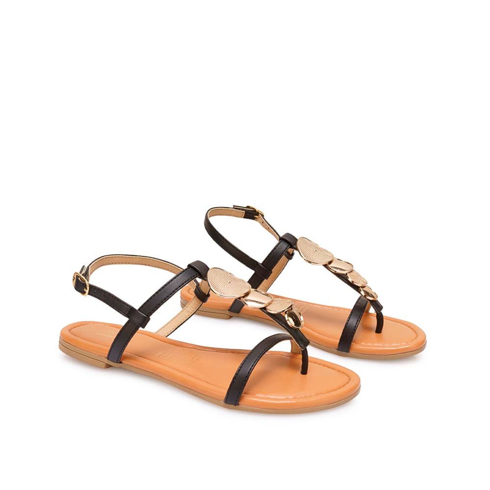 Sandalia D'orsay Casual CESI-2612 Negro Piazza - Imagen 12