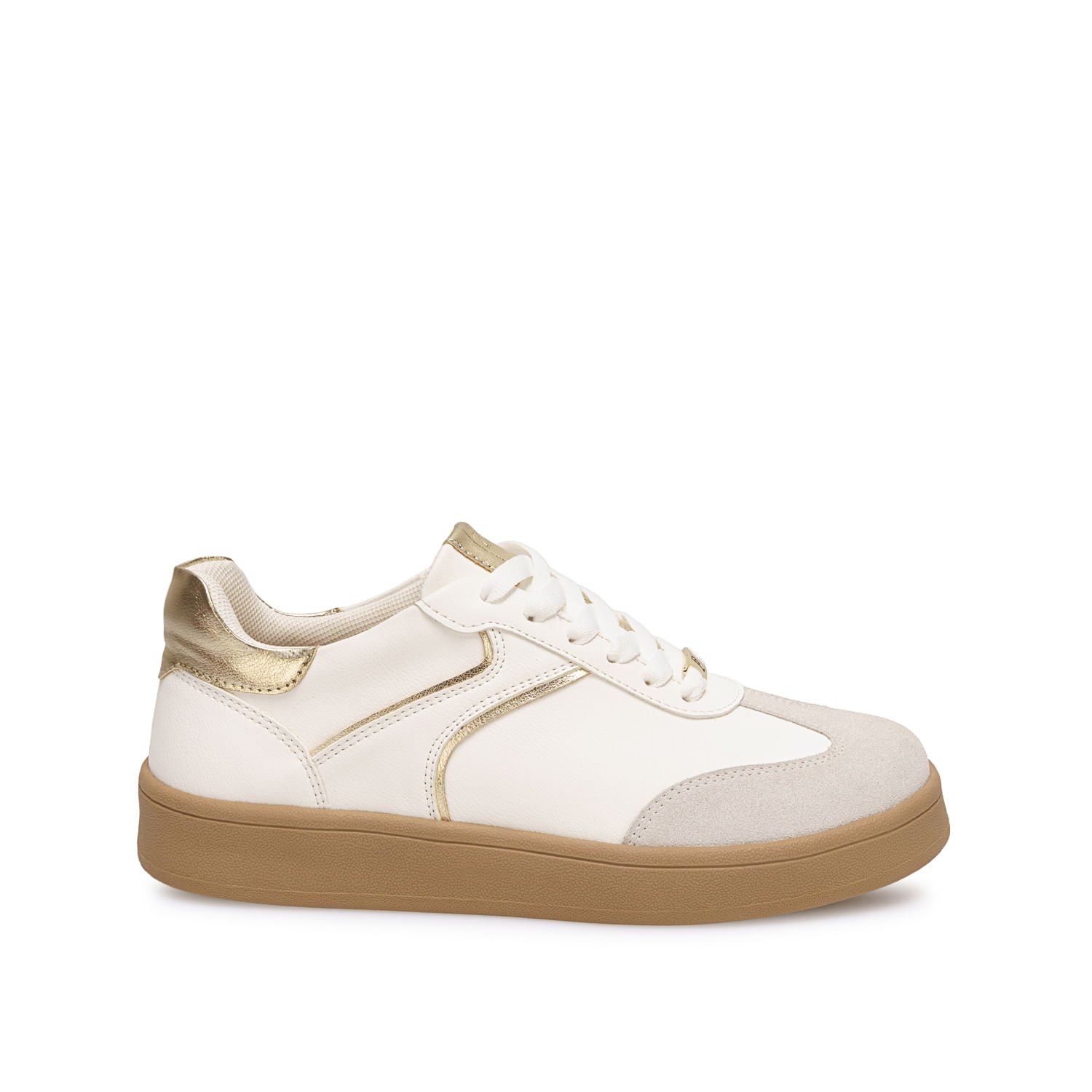 Zapatilla Casual CESI-2615 Blanco/Dorado Piazza - Imagen 9