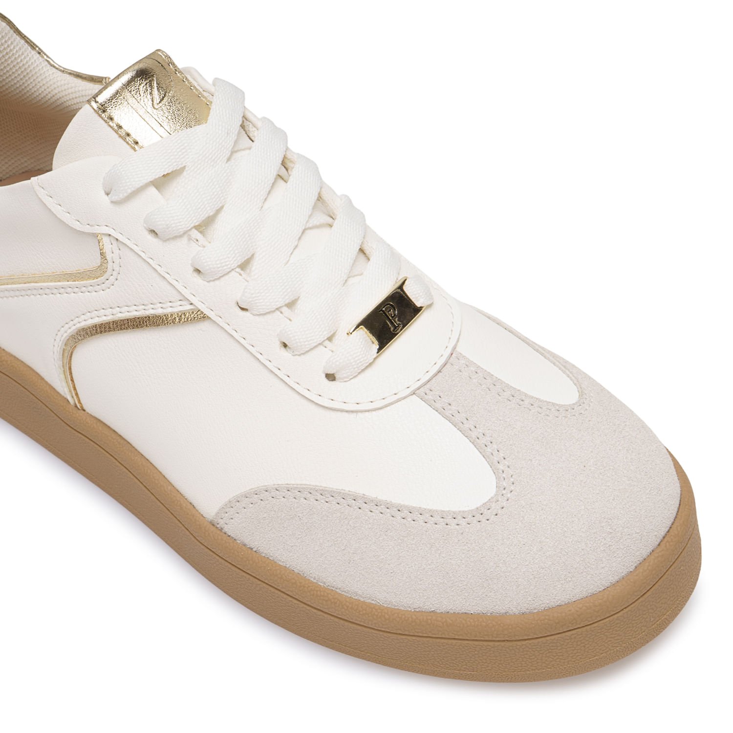 Zapatilla Casual CESI-2615 Blanco/Dorado Piazza - Imagen 3