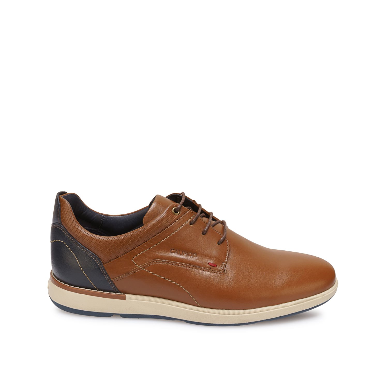 Zapato Derby Casual CYV-006 Tan Calimod Cuero - Imagen 13