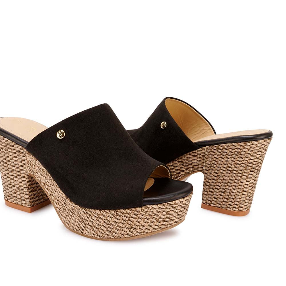 Sandalia Sueco Casual DEXA-2623 Negro Piazza - Imagen 3