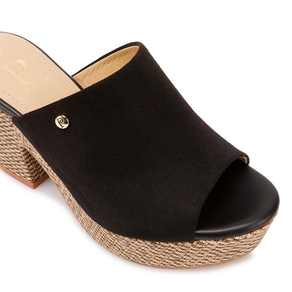 Sandalia Sueco Casual DEXA-2623 Negro Piazza - Imagen 2
