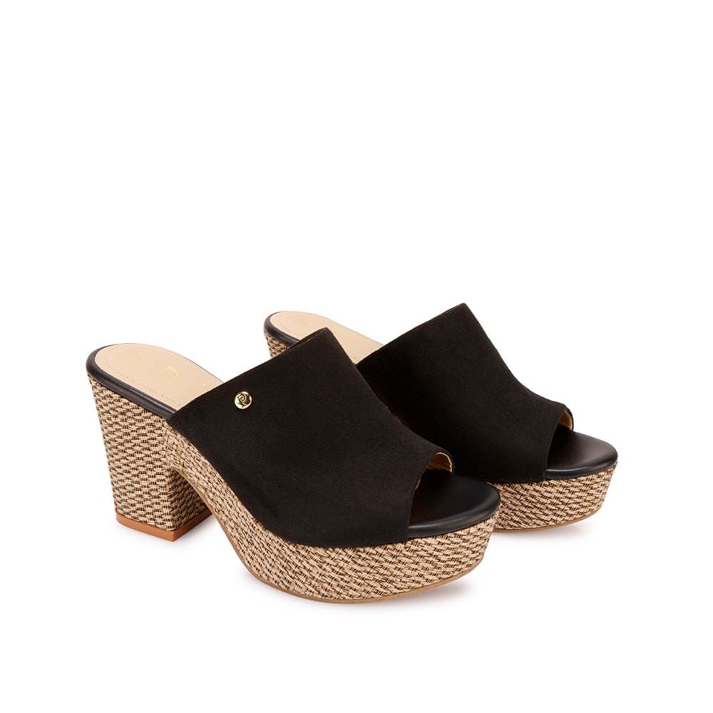 Sandalia Sueco Casual DEXA-2623 Negro Piazza - Imagen 4