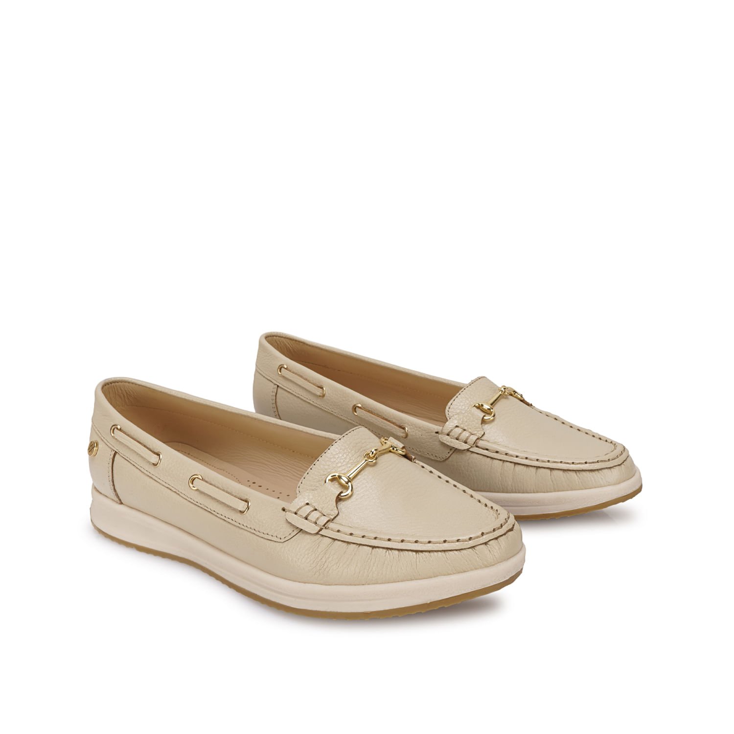 Zapato Mocasín Casual DK-2604 Vainilla Viale Cuero - Imagen 8