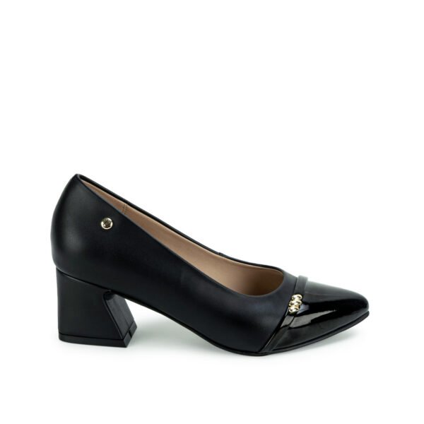 Zapato Stiletto Casual DON-2641 Negro Piazza