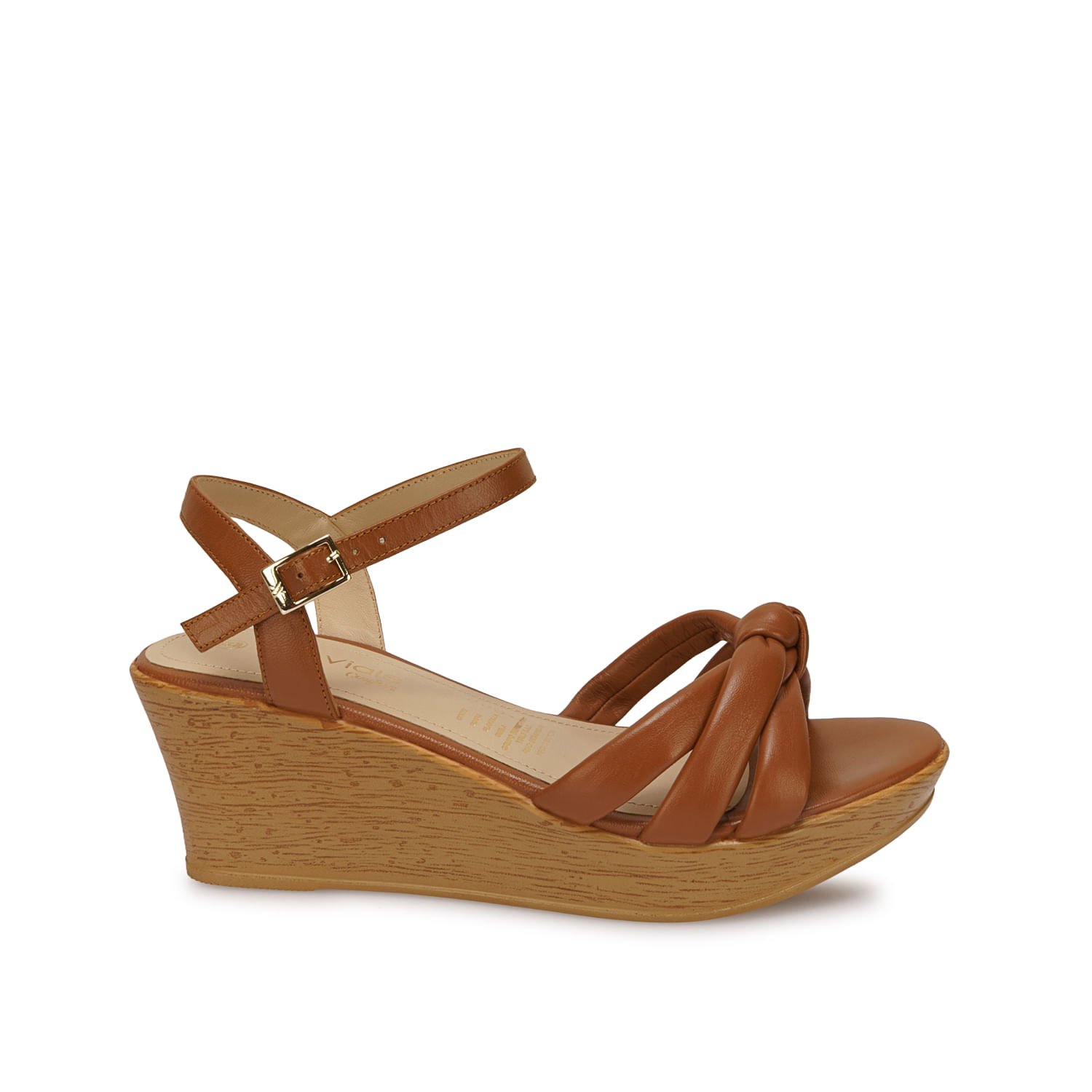 Sandalia D'orsay Casual ECO-2602 Natural Viale Cuero - Imagen 13