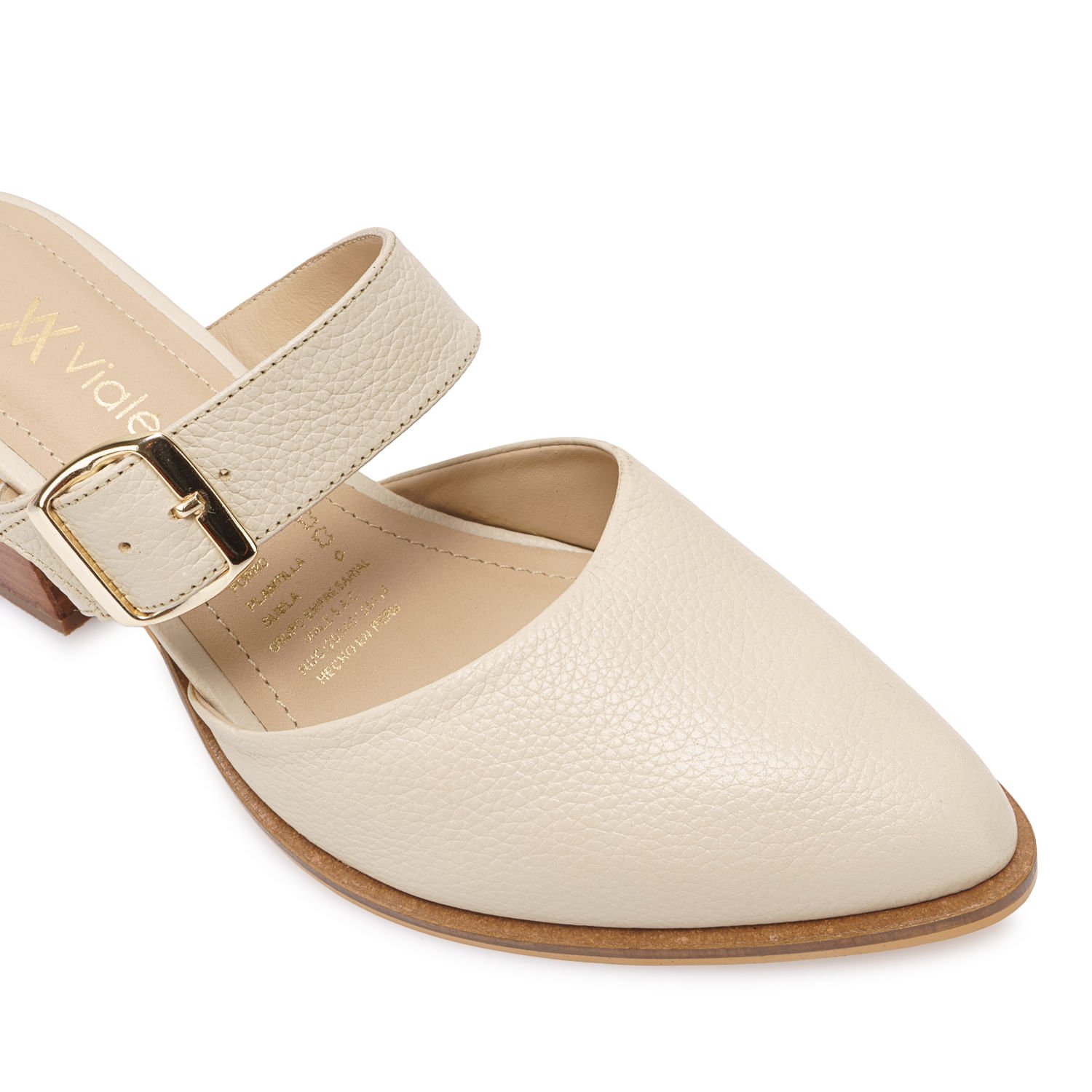 Zapato Sueco Casual GISE-2501 Vainilla Viale - Imagen 11