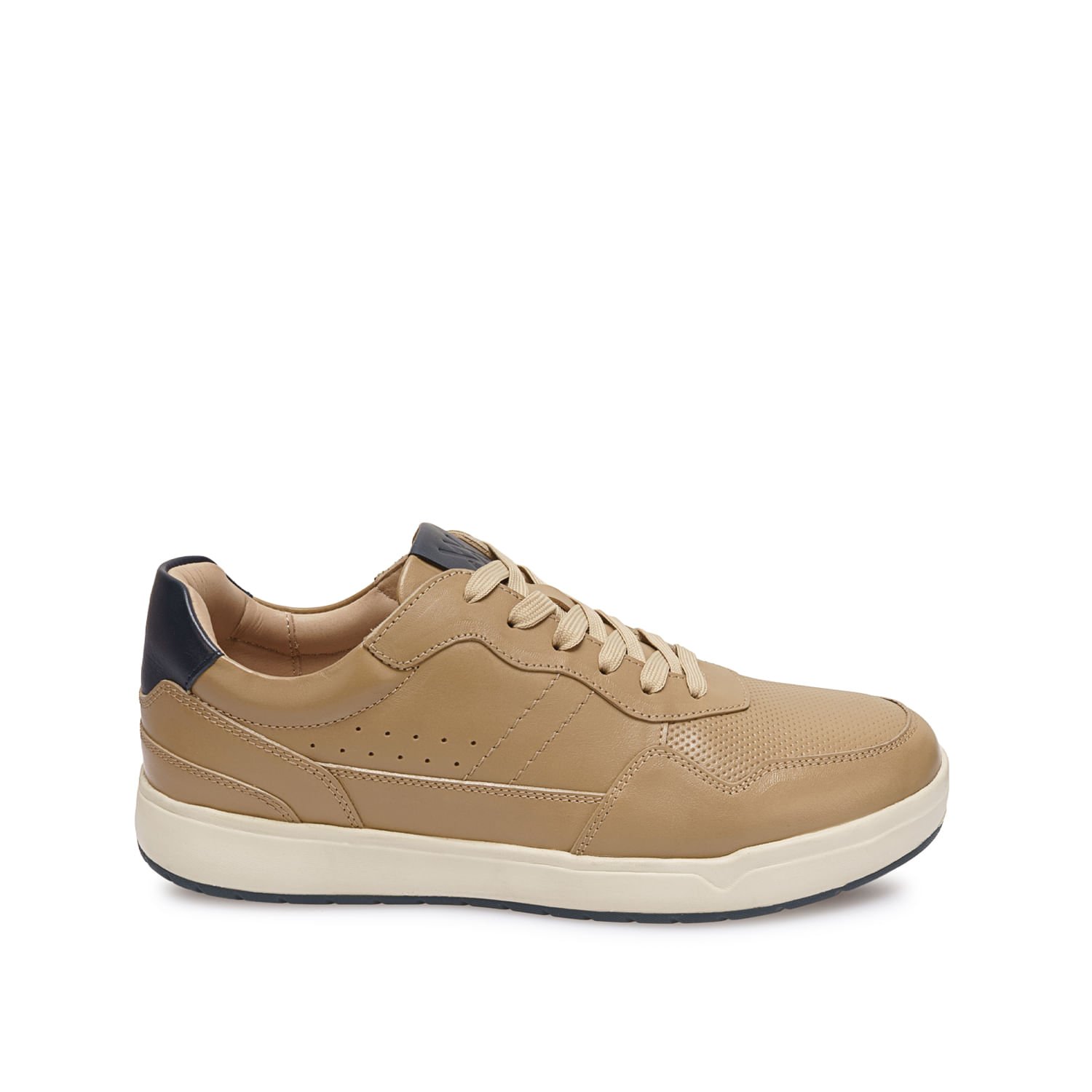 Zapatilla Casual JOSE-2606 Nutria Viale Homme Cuero - Imagen 5