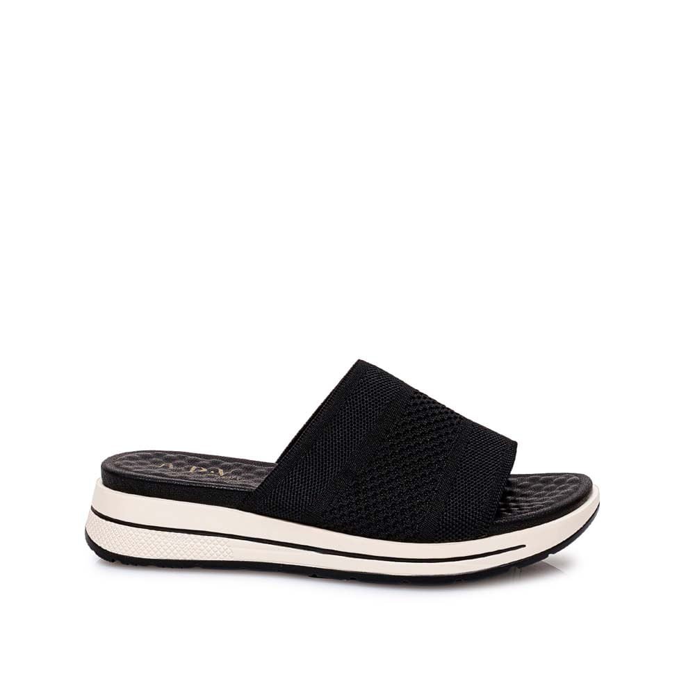 Sandalia Slide Casual LAU-2601 Negro ADV - Imagen 5