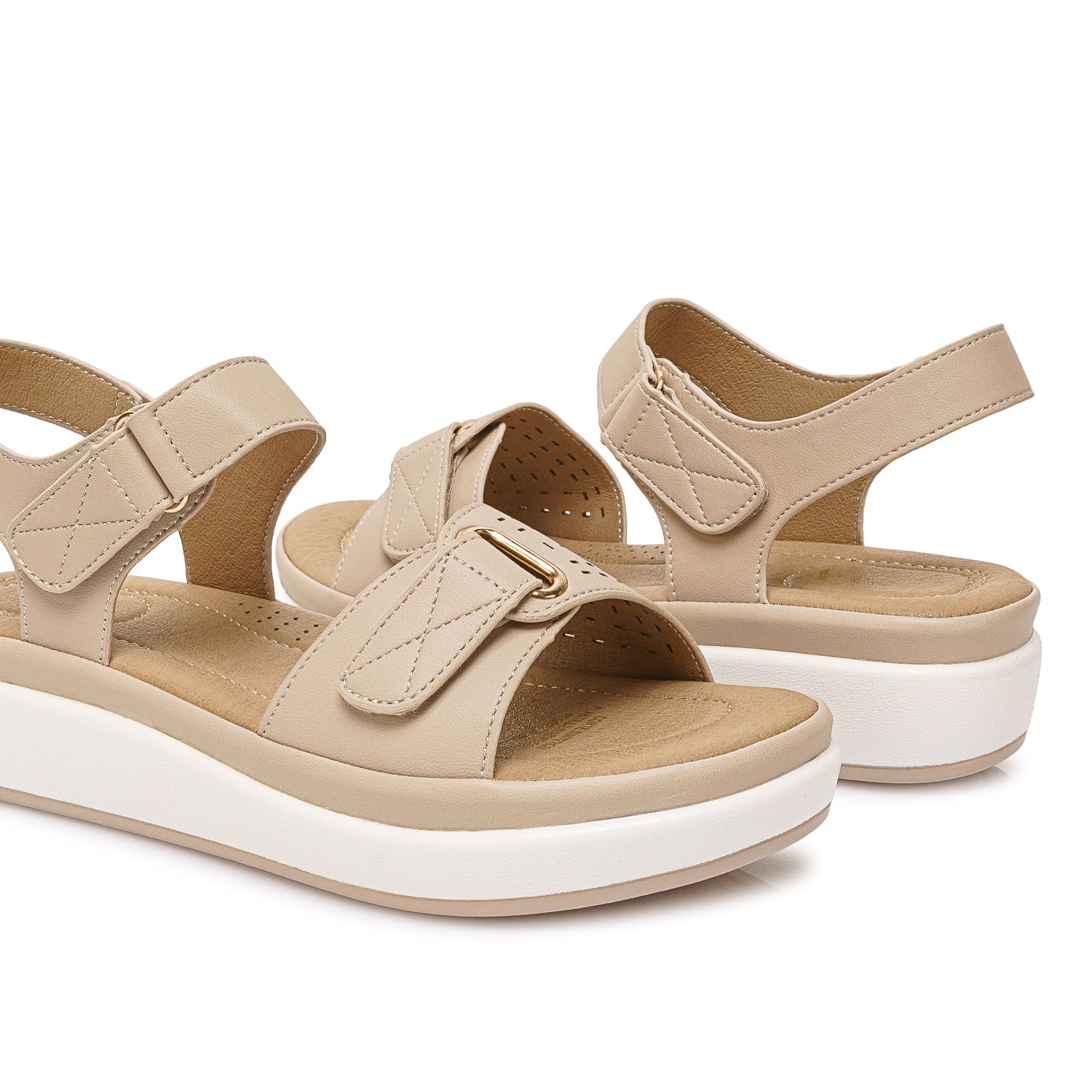 Sandalia Strap Casual LAU-2603 Palo/Rosa ADV - Imagen 3