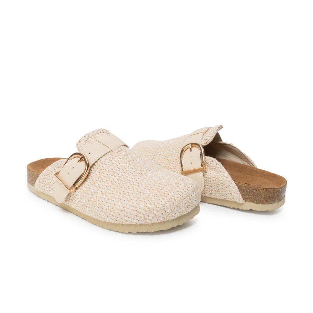 Sandalia Sueco Casual LAU-2607 Beige ADV - Imagen 3