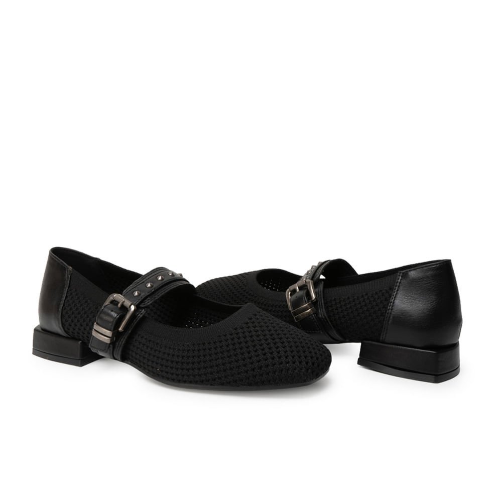 Zapato Maryjane Casual LAU-2611 Negro ADV - Imagen 11