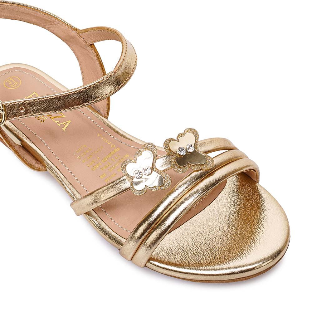 Sandalia D'Orsay MADIS-2605 Dorado Piazza Kids - Imagen 7