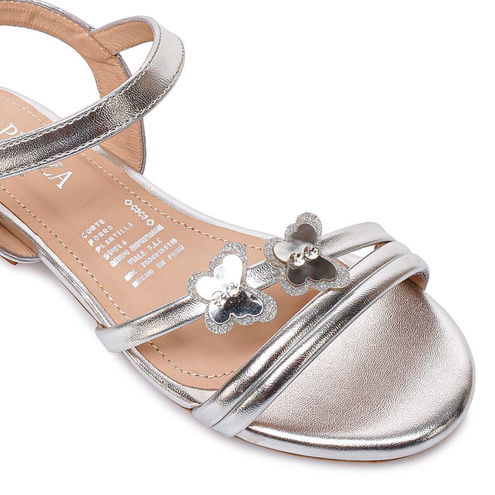 Sandalia D'Orsay MADIS-2605 Plata Piazza Kids - Imagen 23