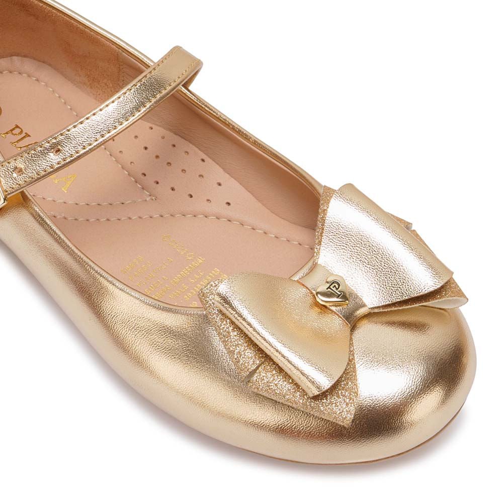Zapato Ballerina Casual MADIS-2616 Dorado Piazza Kids - Imagen 2