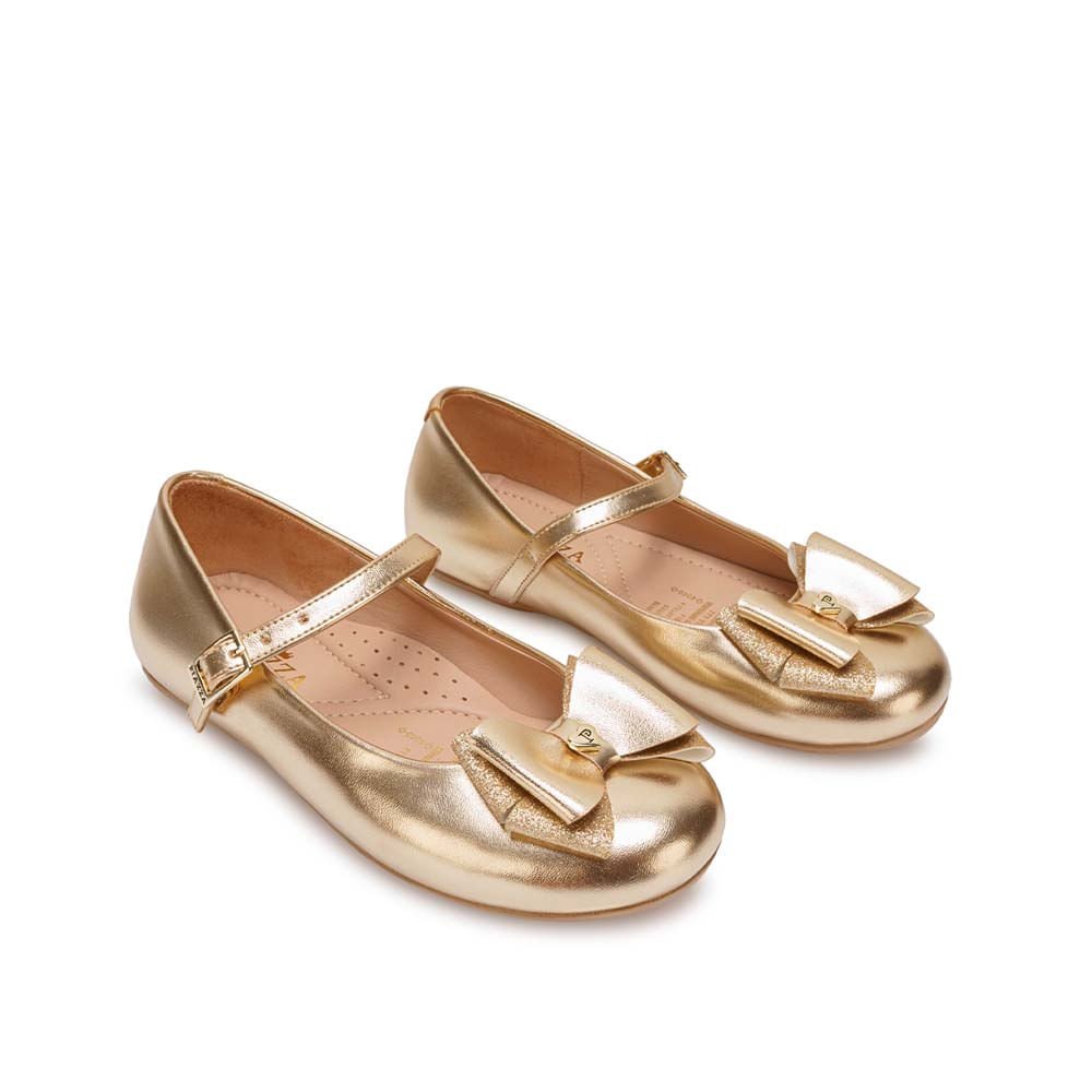 Zapato Ballerina Casual MADIS-2616 Dorado Piazza Kids - Imagen 4