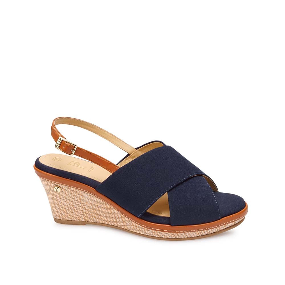 Sandalia D'orsay Casual MARC-2608 Azul Piazza - Imagen 9