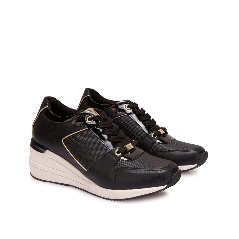 Zapatilla Casual MAVI-2608 Negro Piazza - Imagen 4