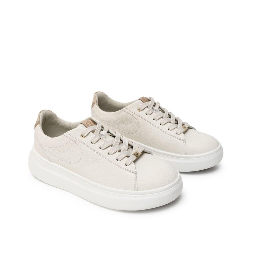Zapatilla Casual REC-2601 Blanco Sof Viale Cuero - Imagen 20