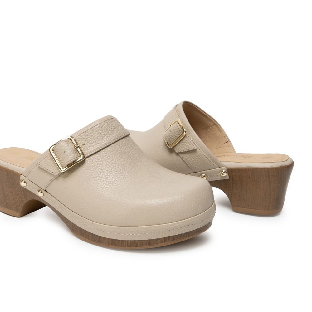 Zapato Sueco Casual SOFI-2631 Vainilla Viale Cuero - Imagen 15