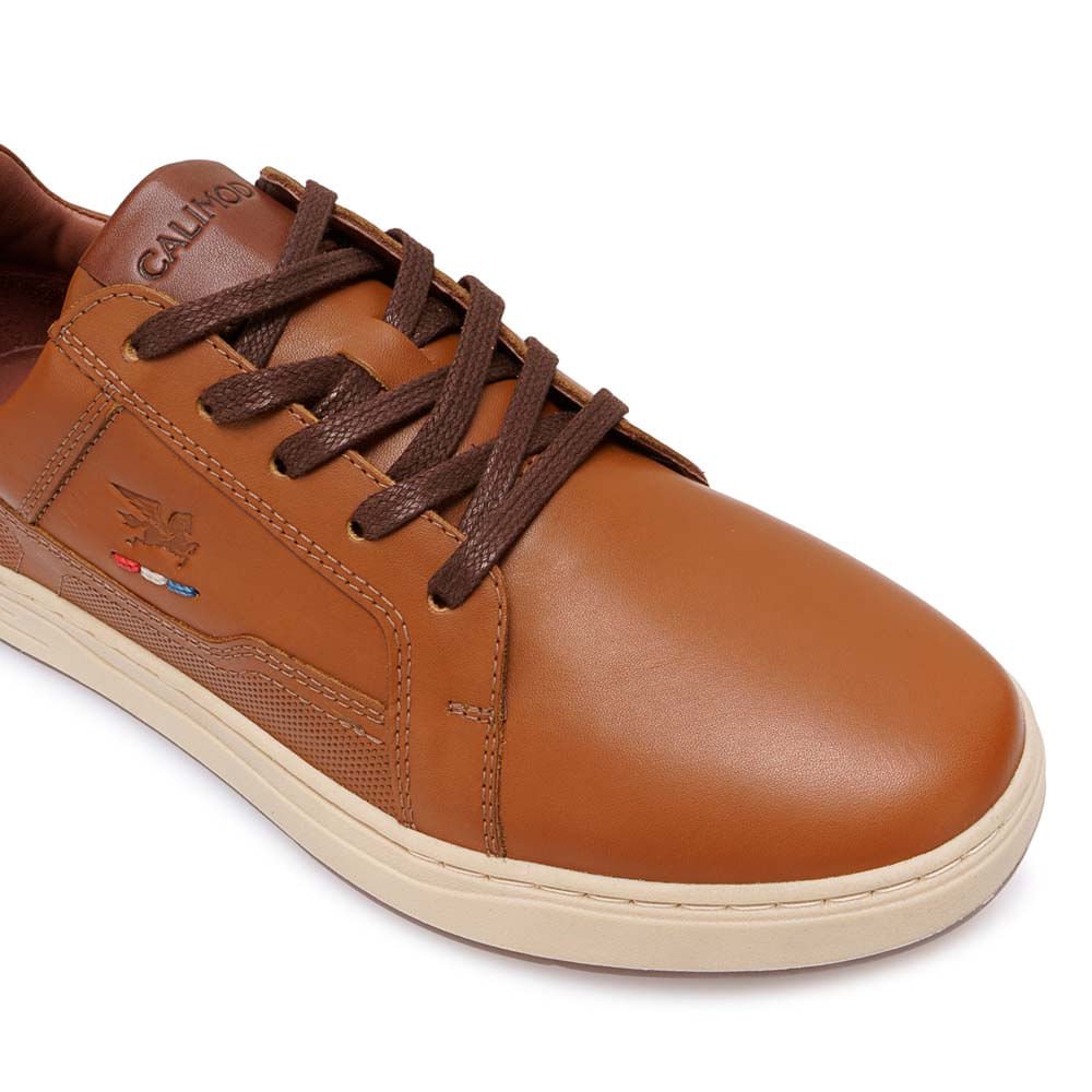 Zapatilla Casual UIR-001 Tan Calimod Cuero - Imagen 14