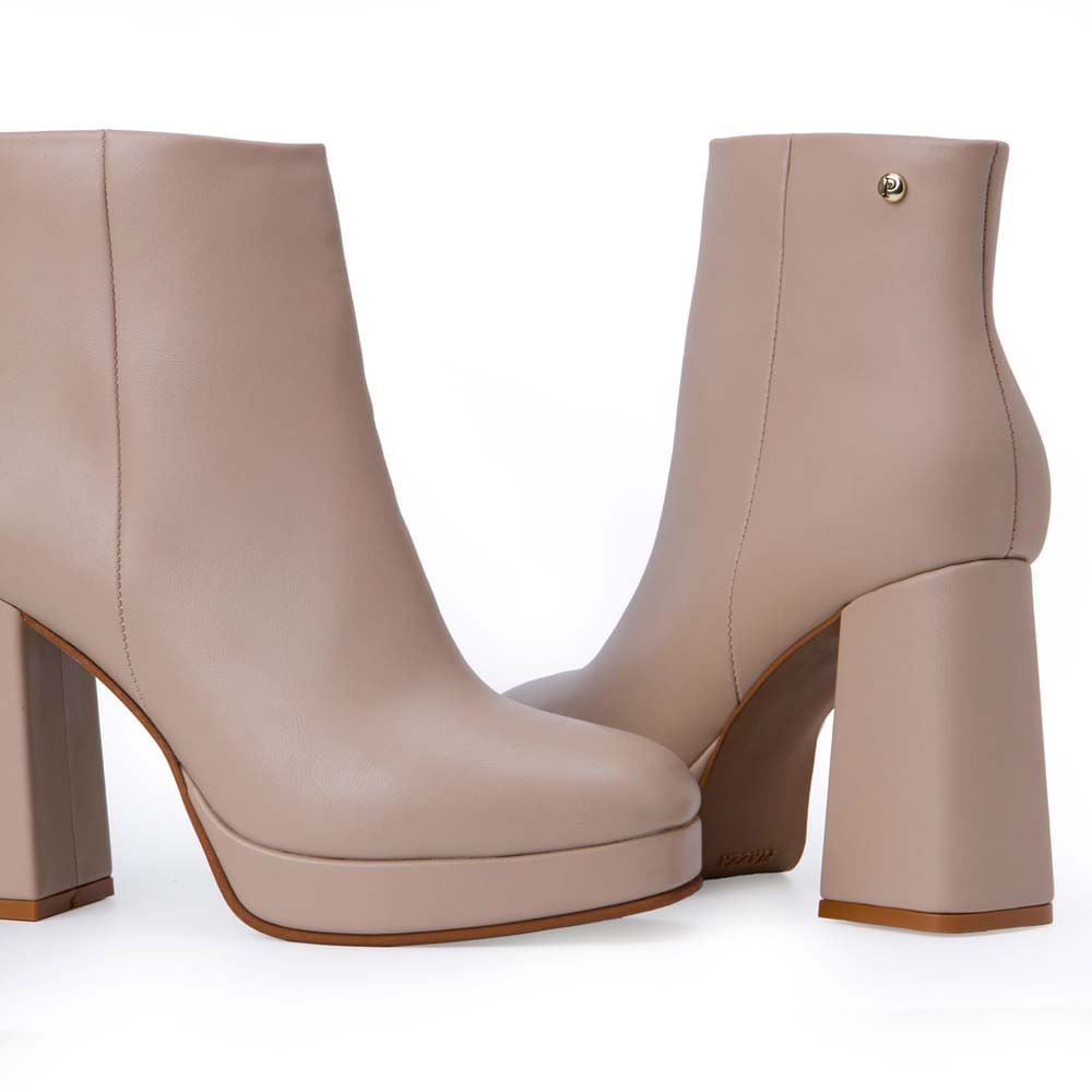 Botín Casual WAL-2545 Beige Piazza - Imagen 2