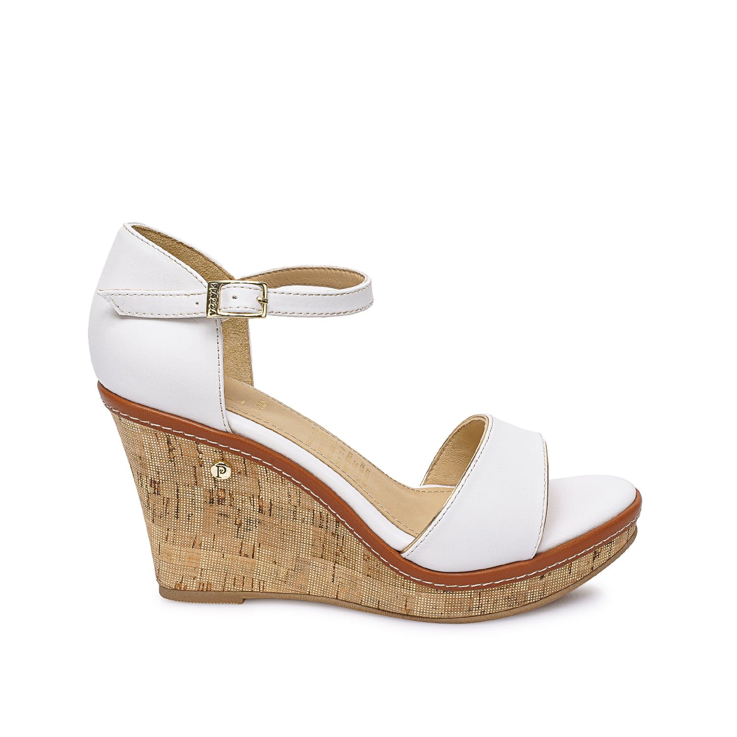 Sandalia D'Orsay Casual WAL-2606 Blanco Piazza - Imagen 17