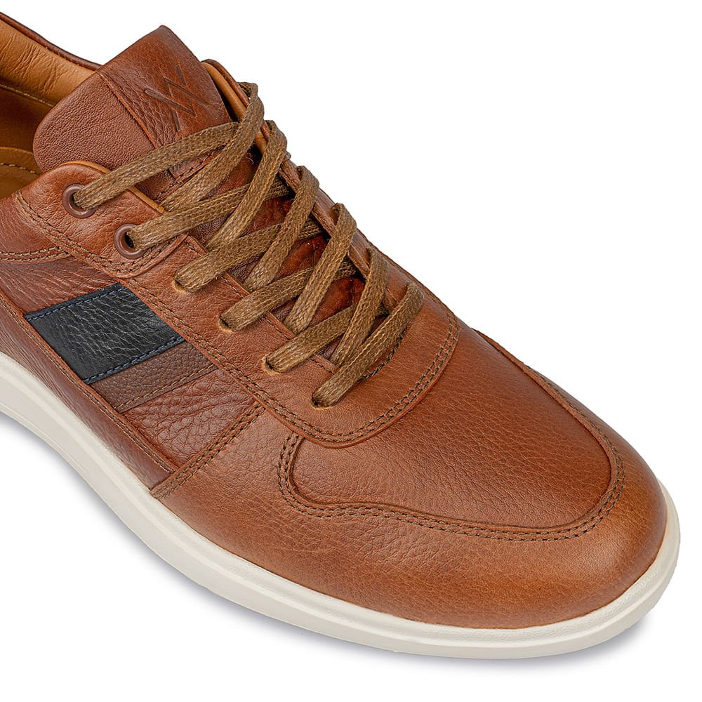 Zapatilla Casual RICARDO-031 Natural Viale Homme Cuero - Imagen 15