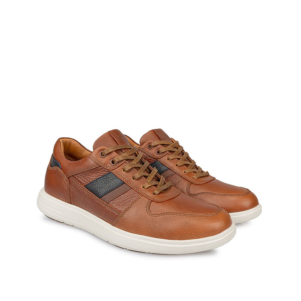 Zapatilla Casual RICARDO-031 Natural Viale Homme Cuero - Imagen 8