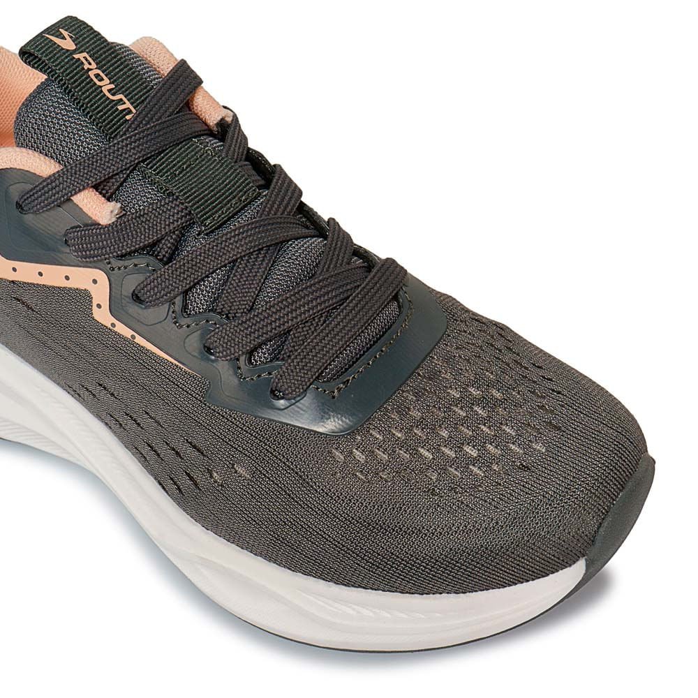 Zapatilla Casual ELA-2506 Gris/Melon Routt - Imagen 6