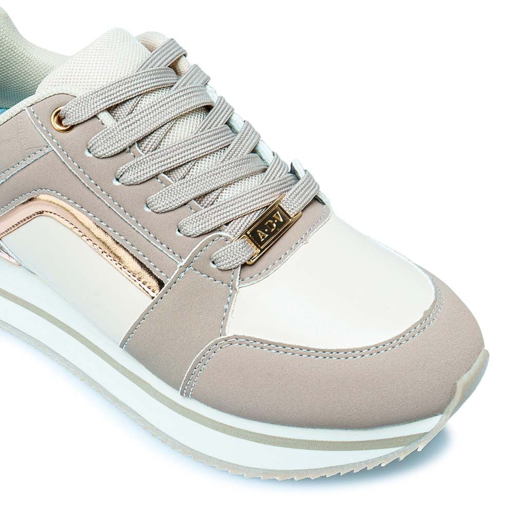 Zapatilla Casual VALE-2505 Tau/Oro Ro ADV - Imagen 3