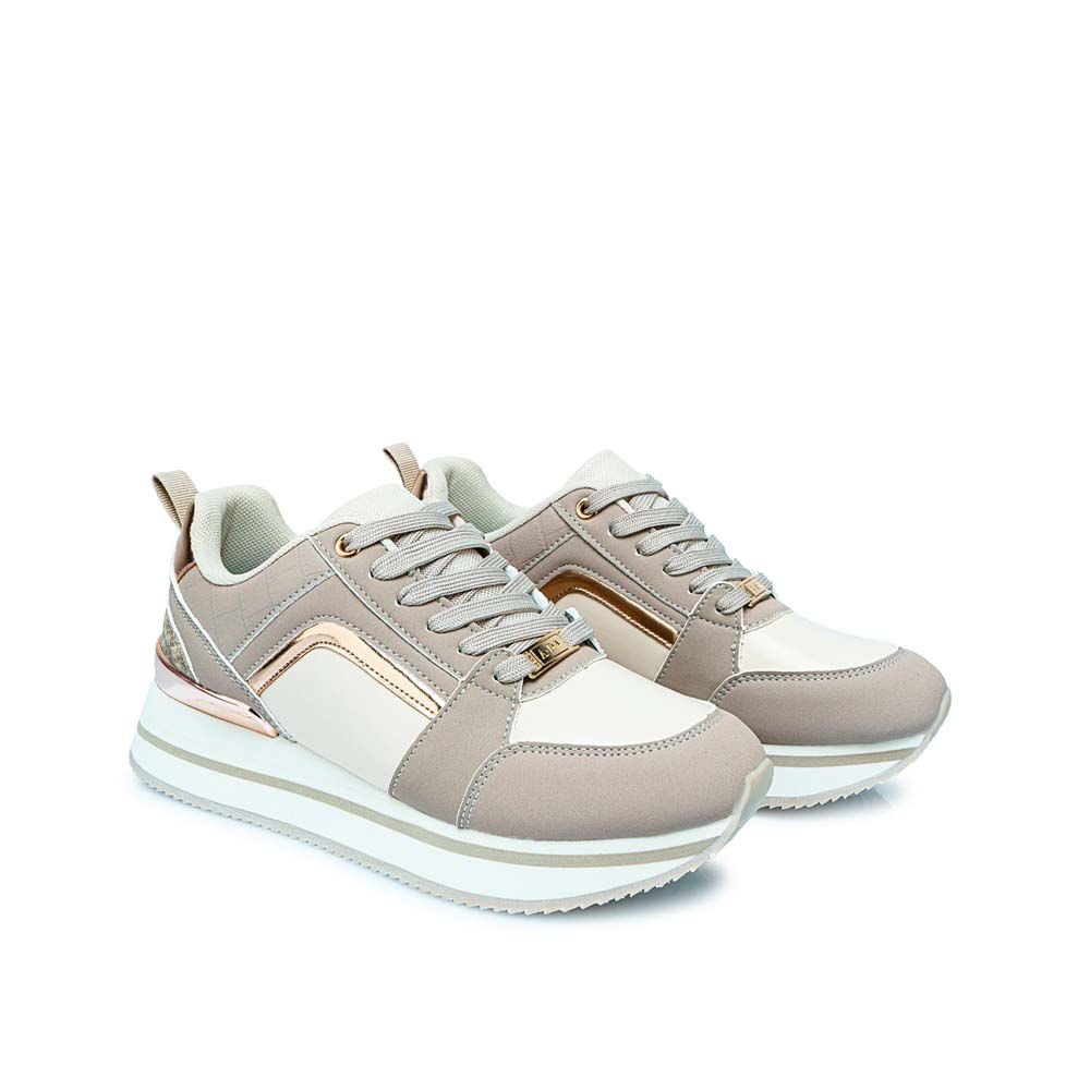Zapatilla Casual VALE-2505 Tau/Oro Ro ADV - Imagen 4
