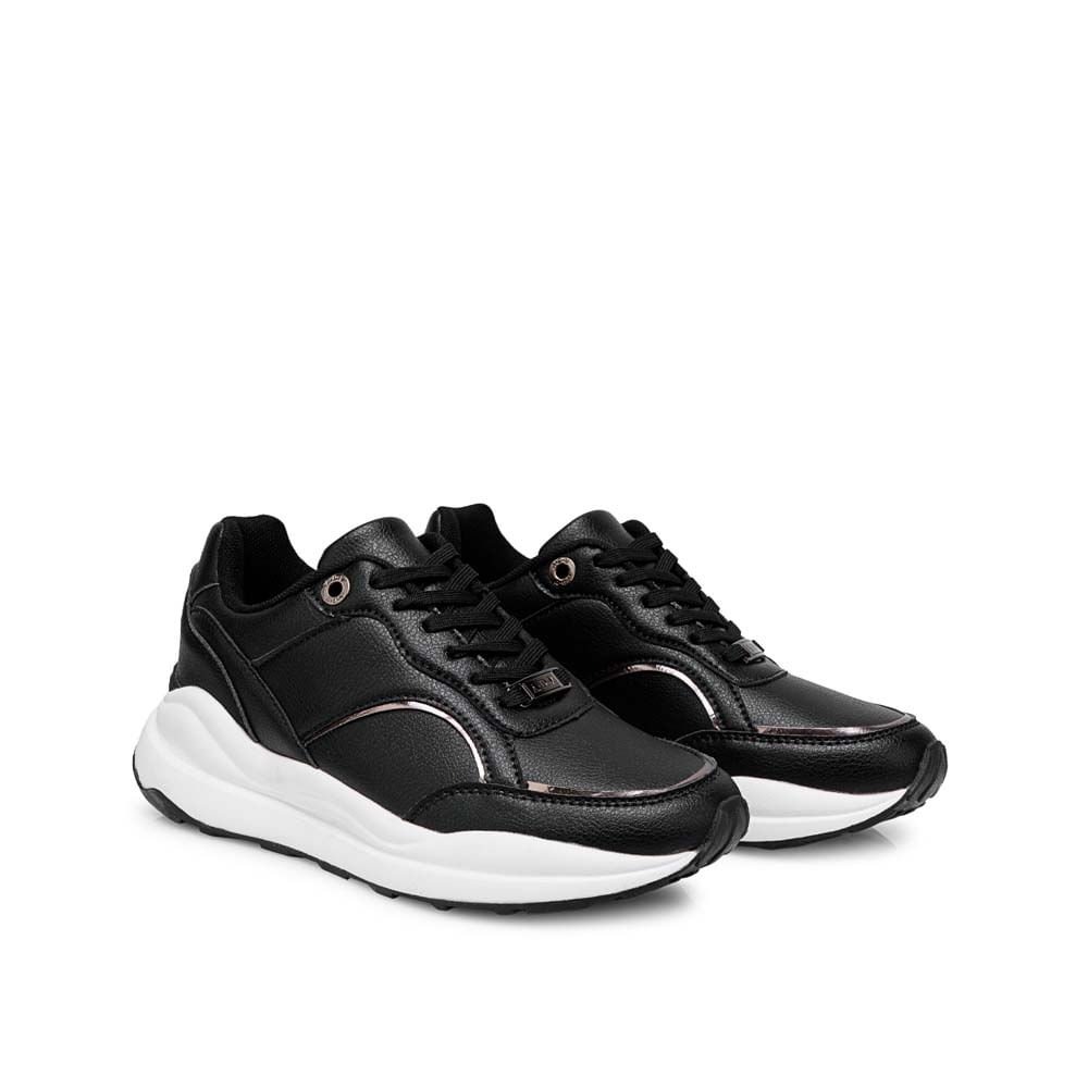 Zapatilla Casual VALE-2506 Negro/Peltr ADV - Imagen 8